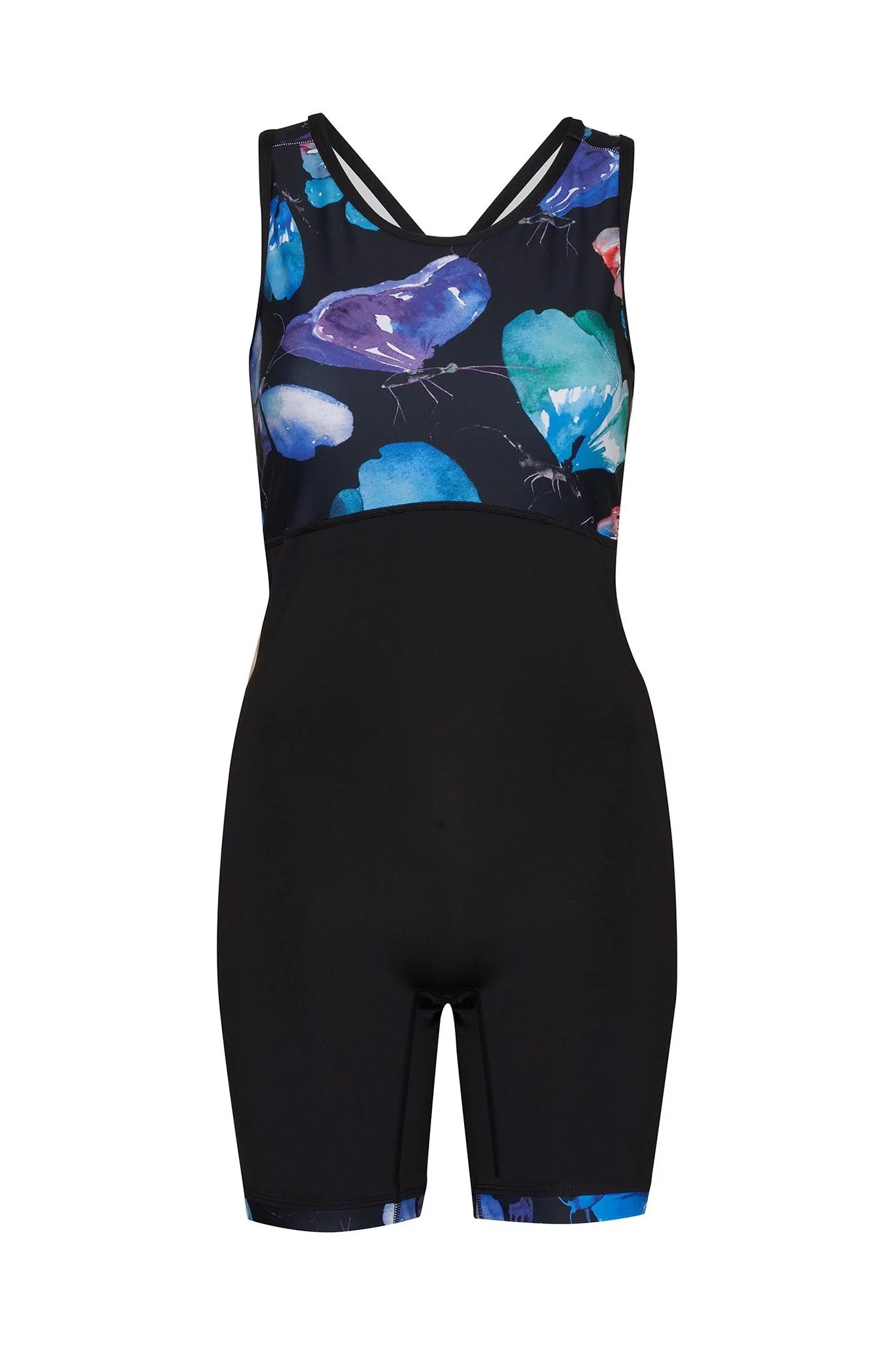 Half Printed Cross Back Zootie