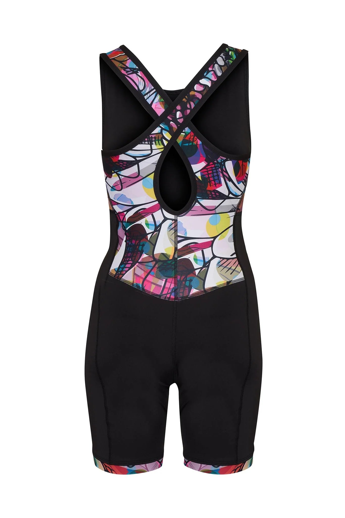 Half Printed Cross Back Zootie