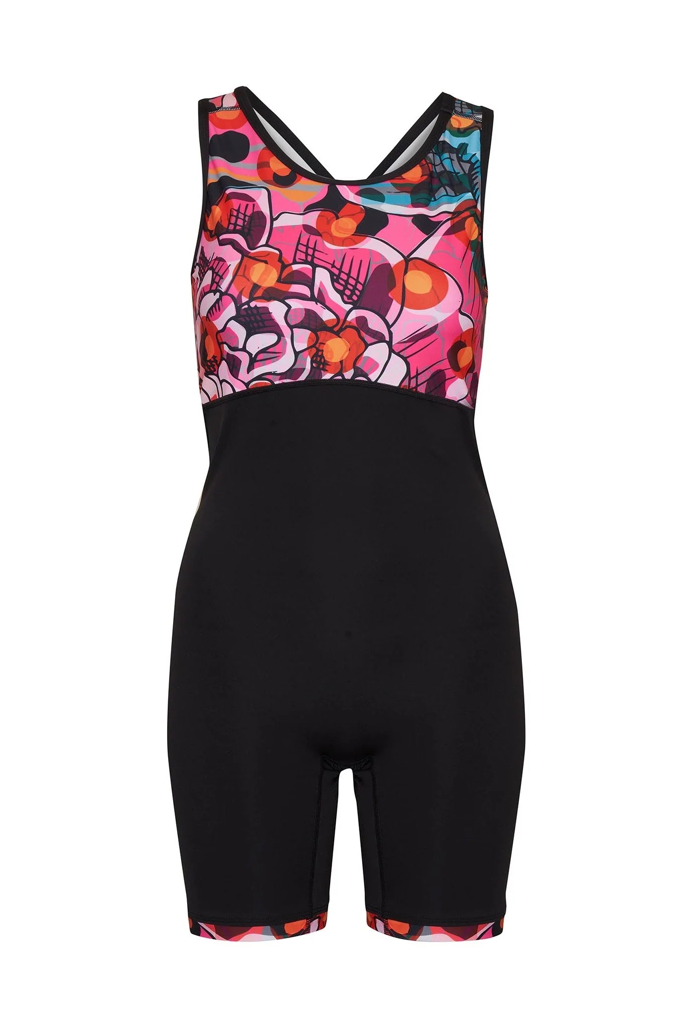 Half Printed Cross Back Zootie