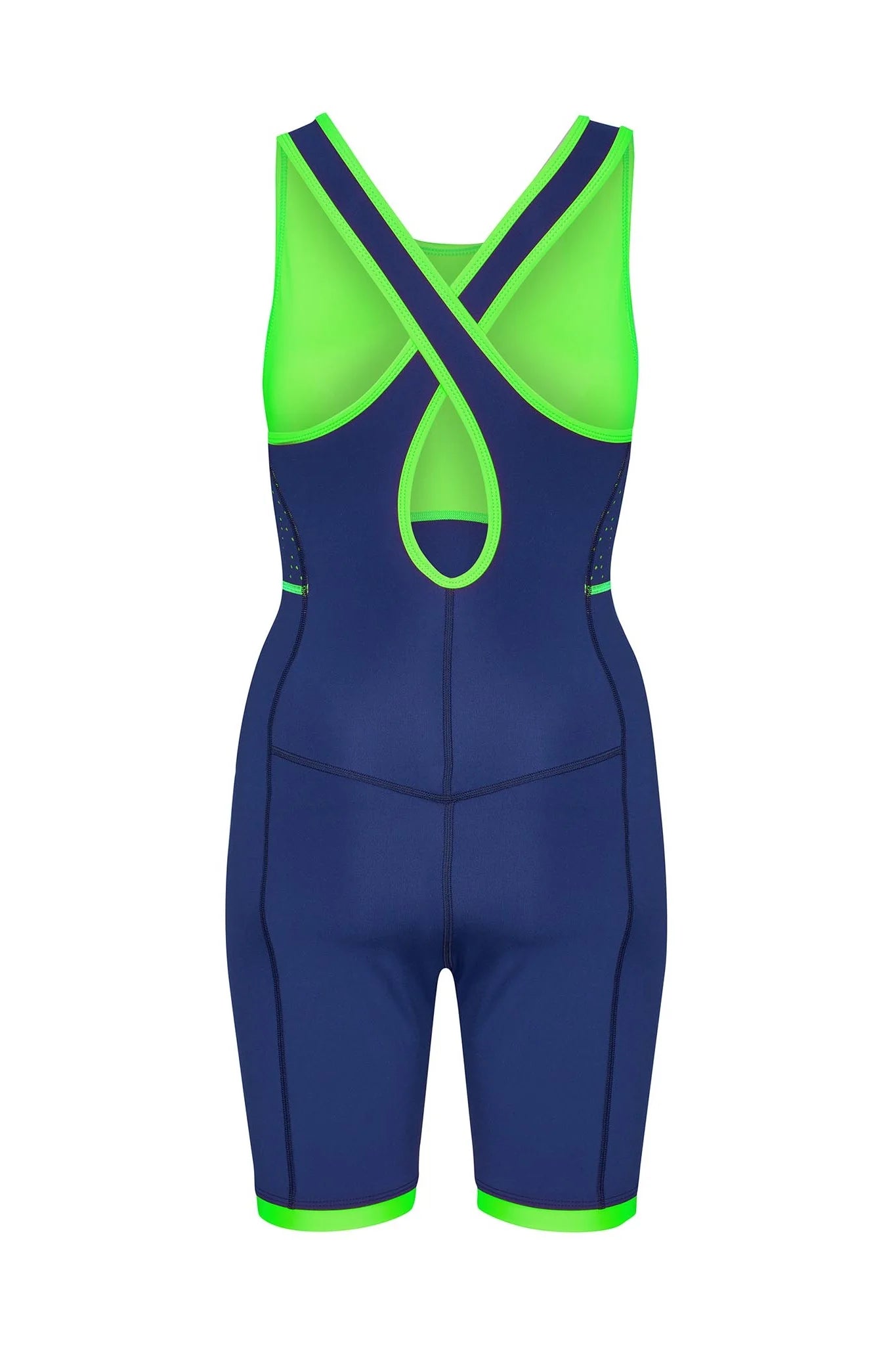 Perforated Neon Cross Back Zootie