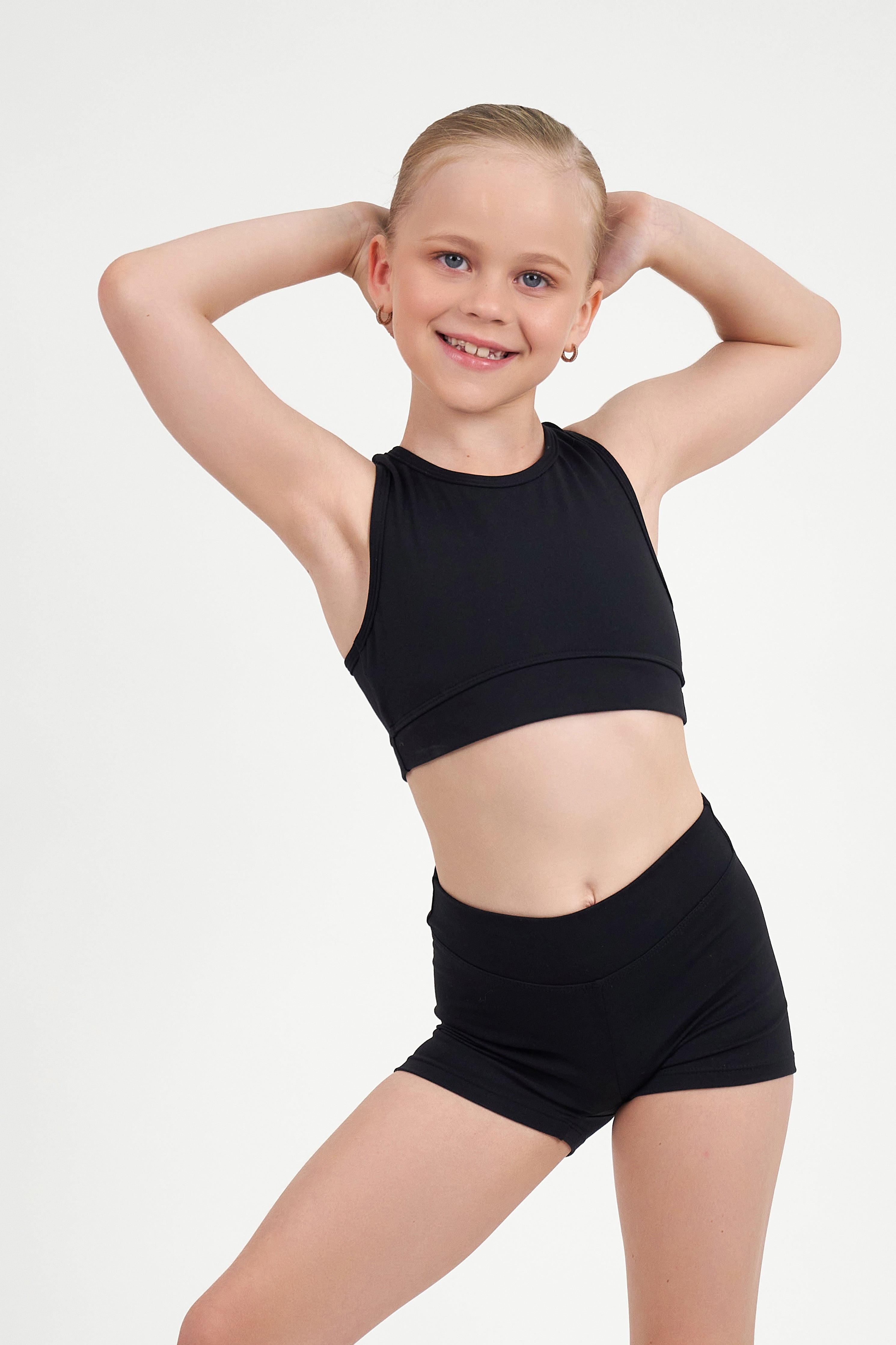 Madeleine Crop | Black Magic