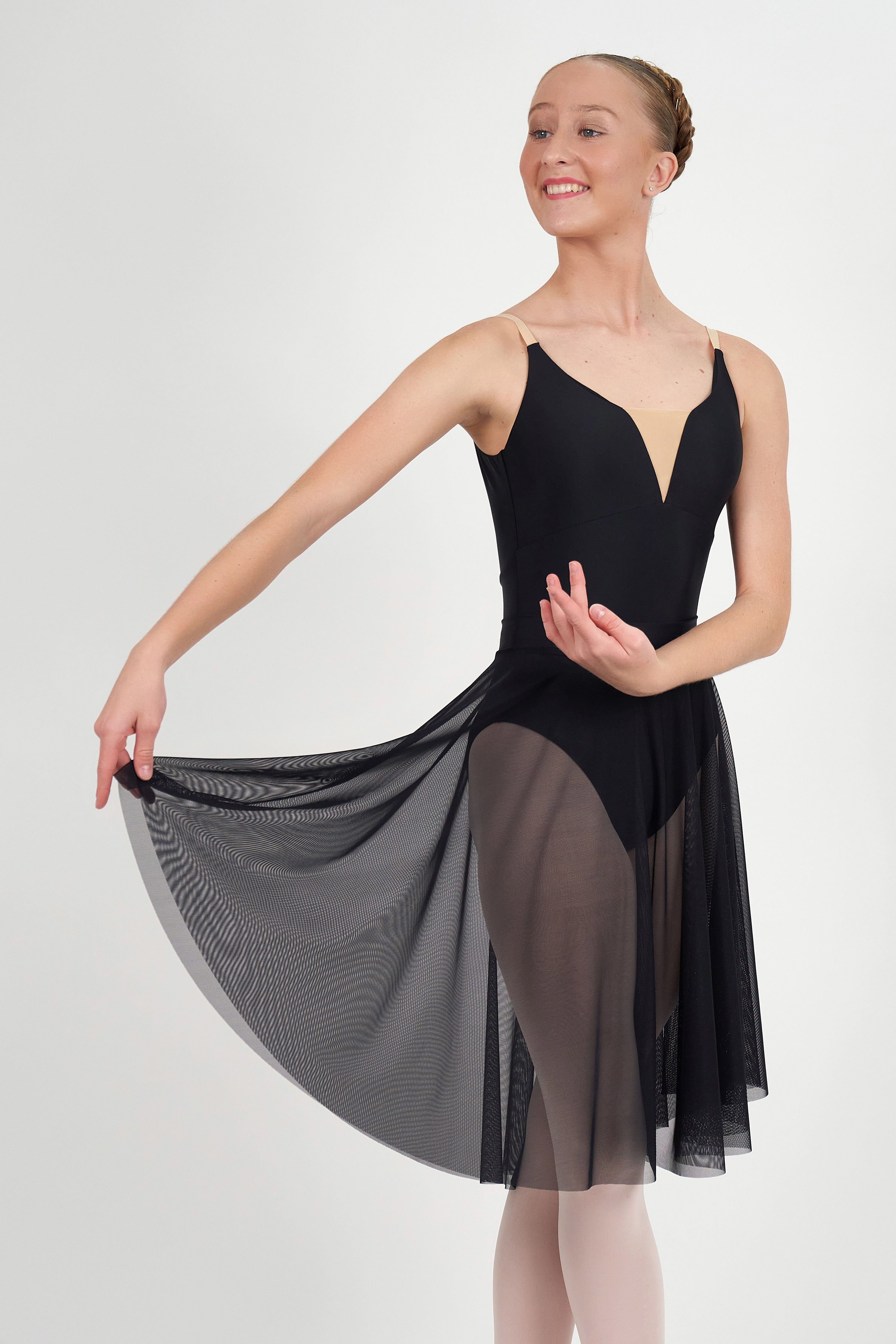 Clara Skirt | Pitch Black