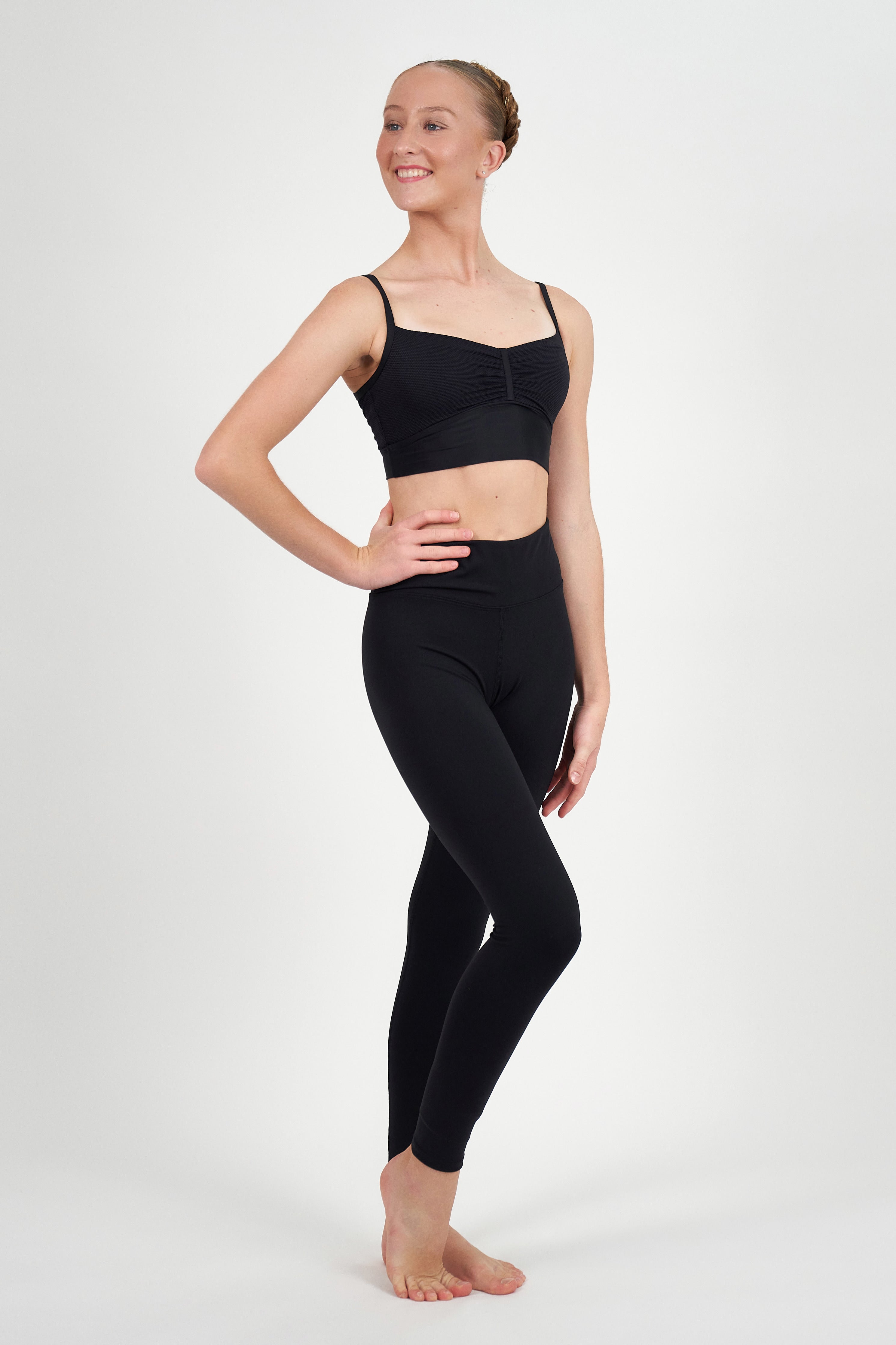 Louisa Leggings | Pitch Black