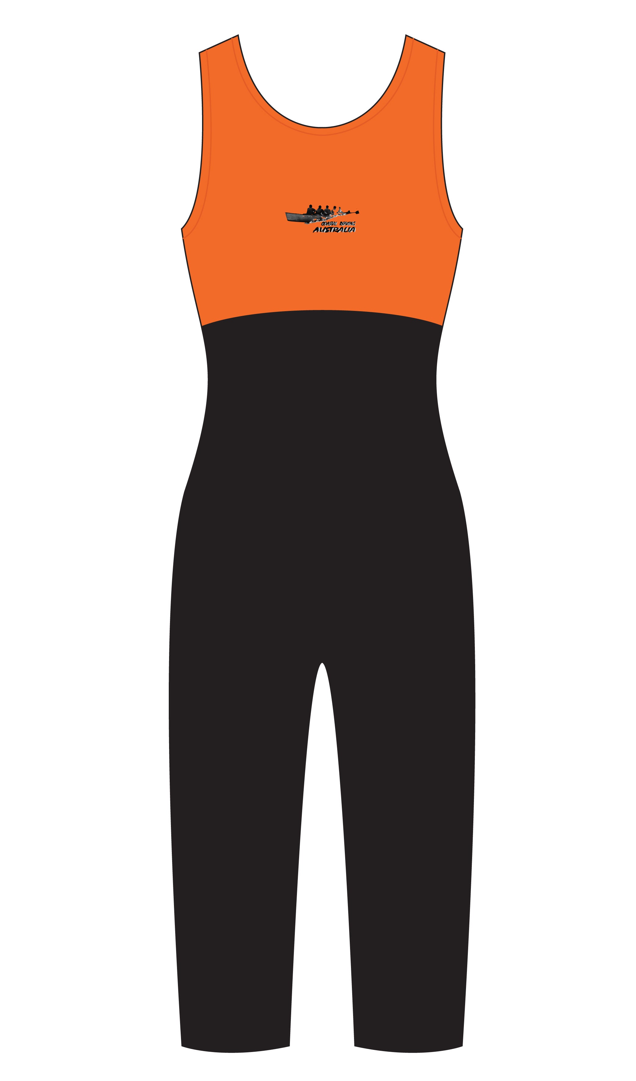 COASTAL ROWING AUSTRALIA - Ladies Zootie Capri Length