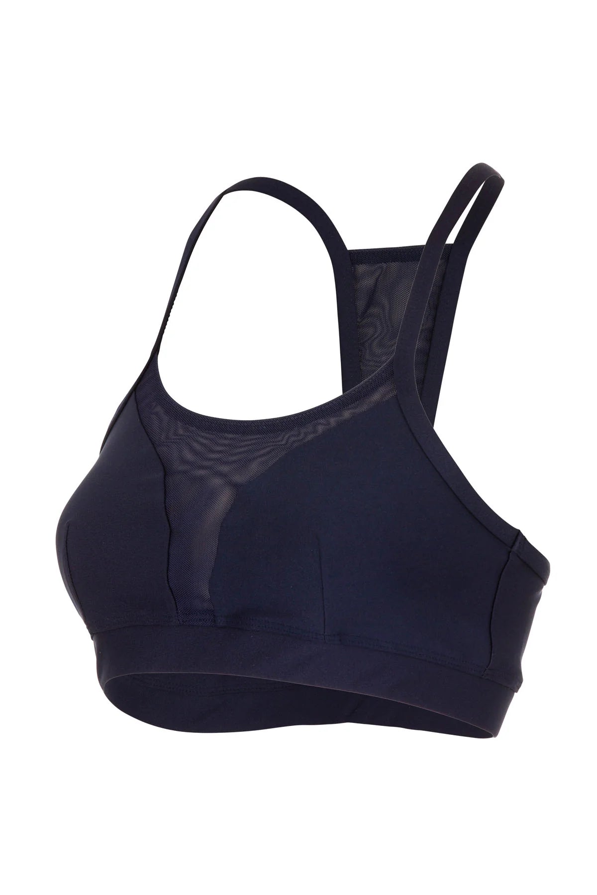 Panelled Mesh Crop
