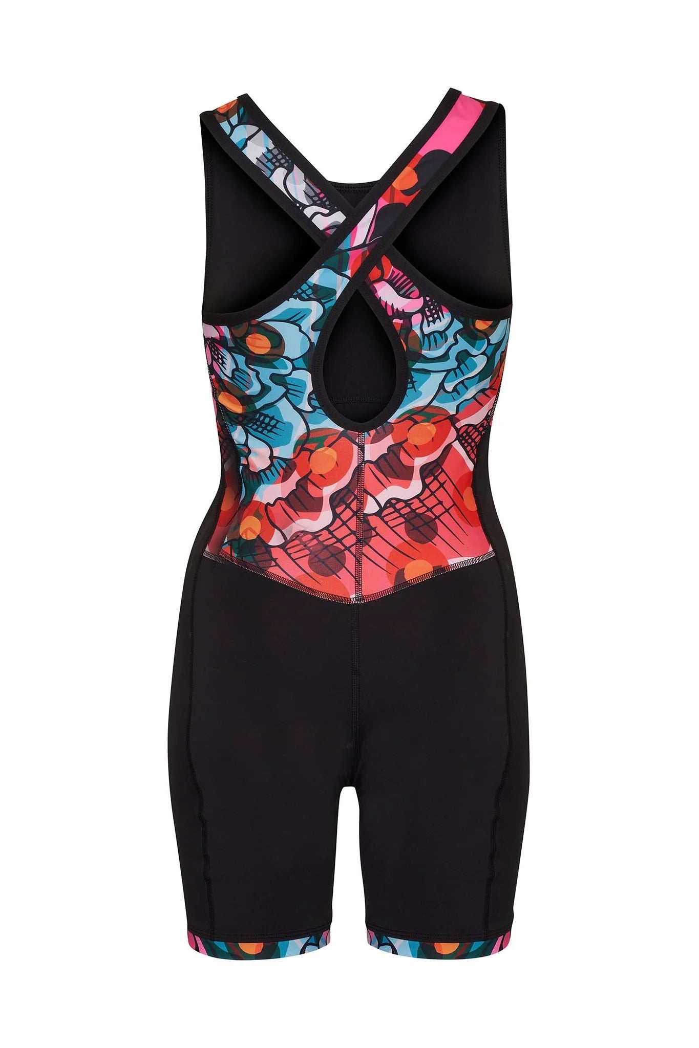 Half Printed Cross Back Zootie