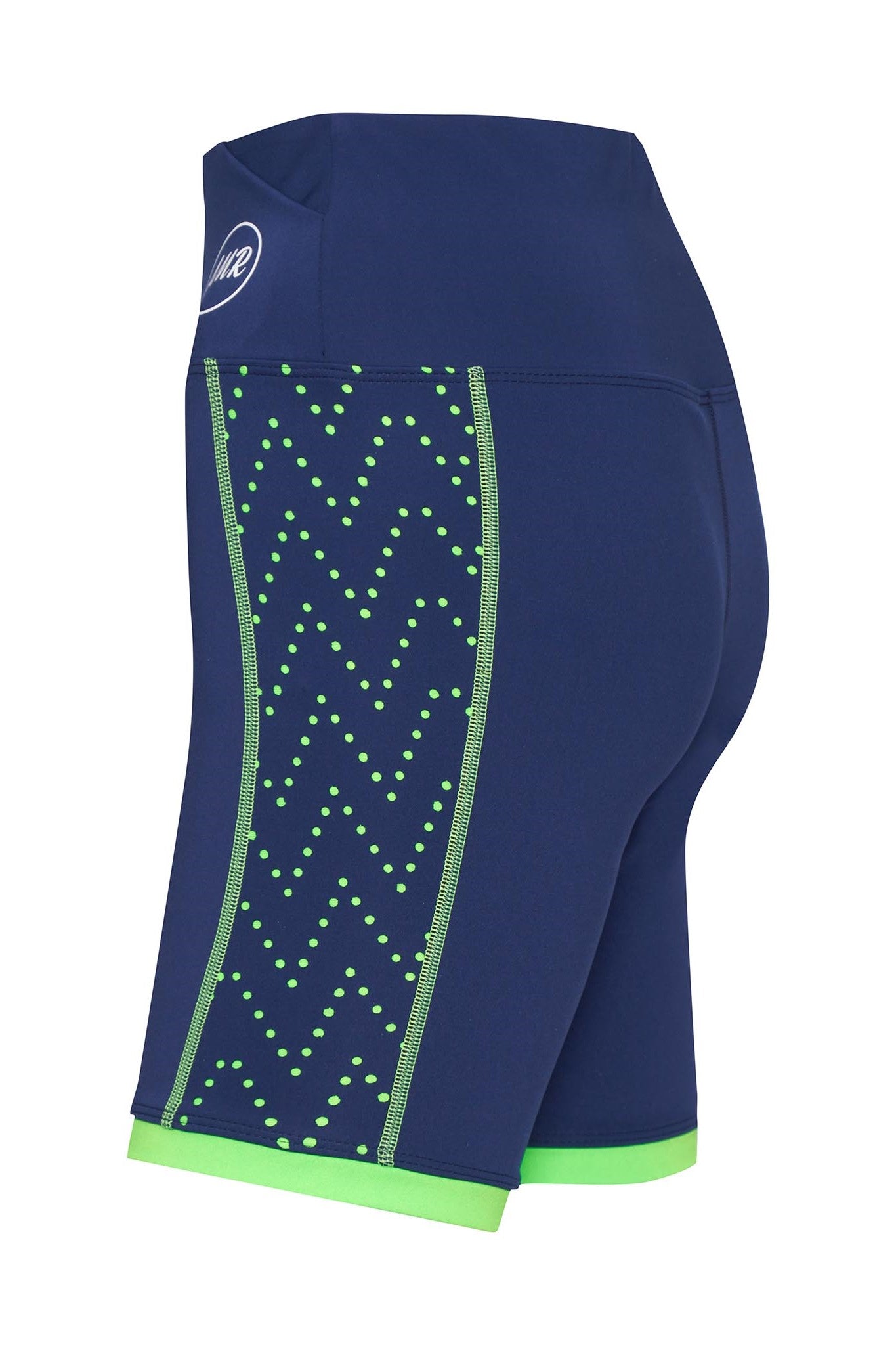 Perforated Neon Pocket Shorts