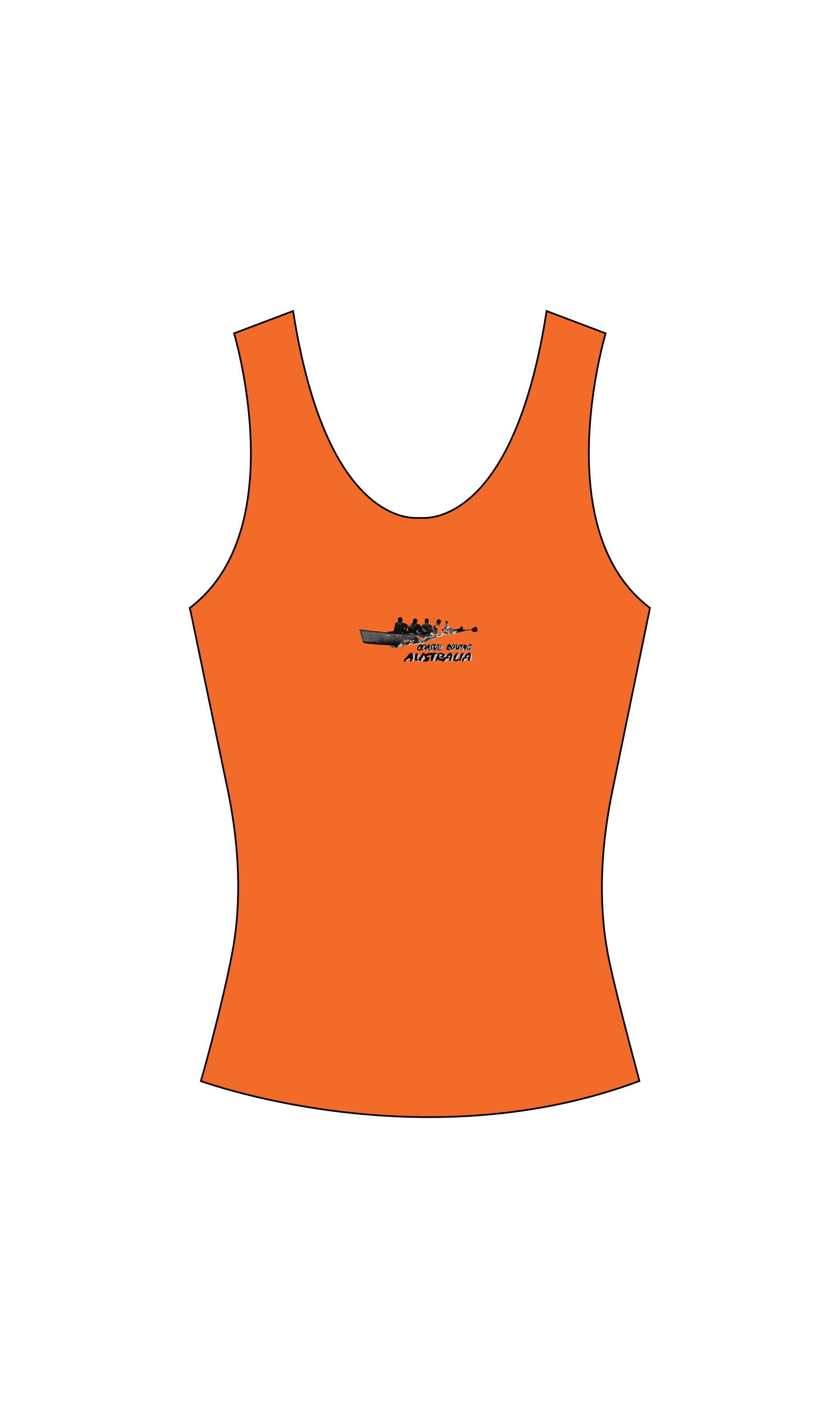 COASTAL ROWING AUSTRALIA - Ladies Singlet