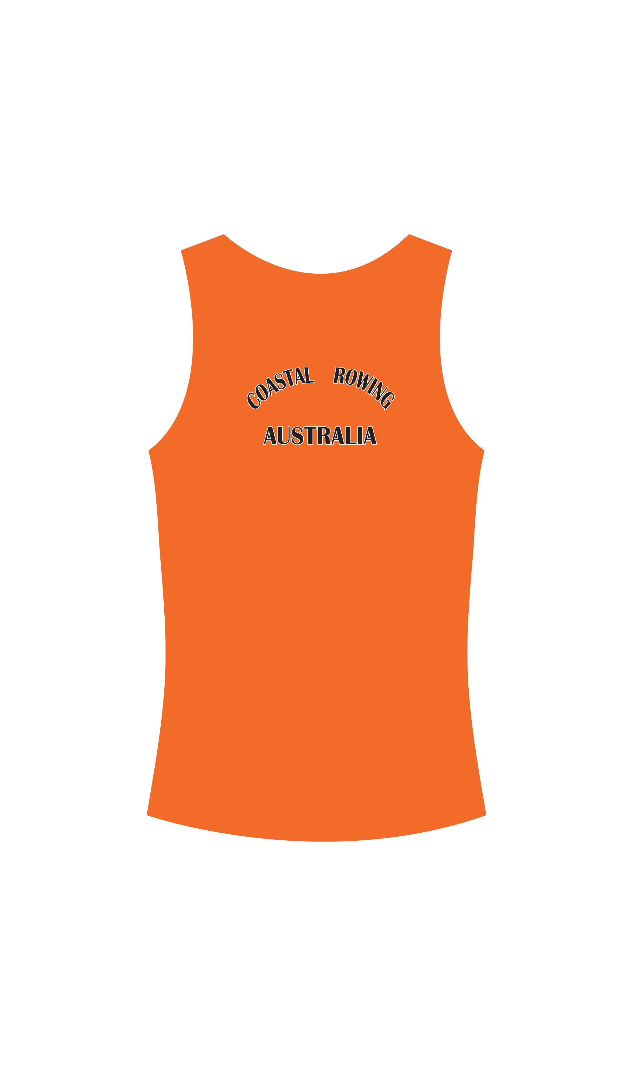 COASTAL ROWING AUSTRALIA - Mens Singlet