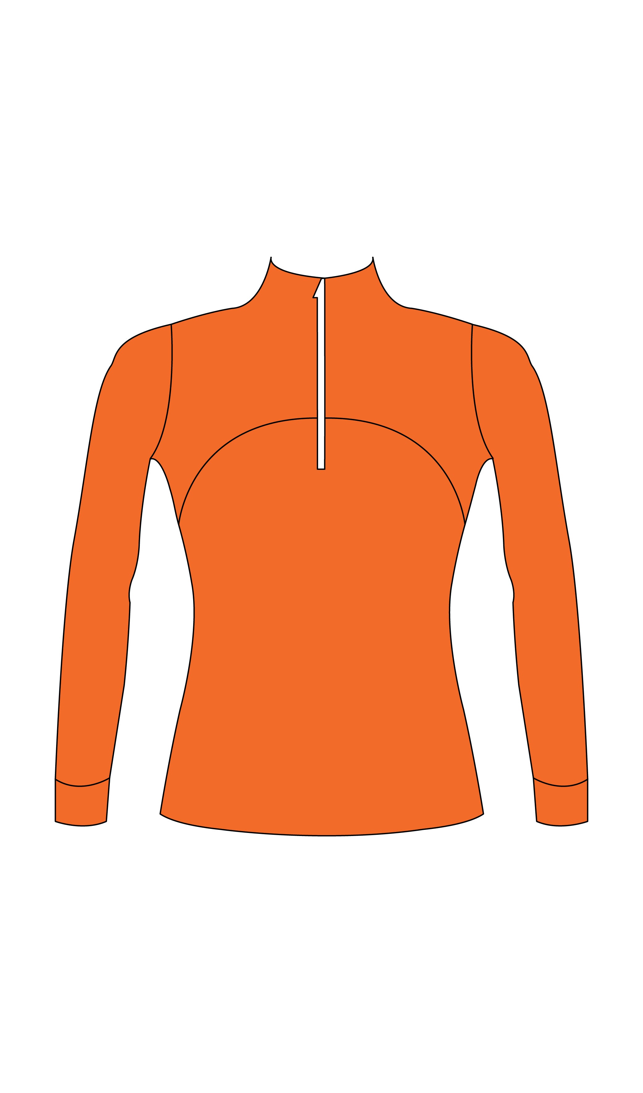 COASTAL ROWING AUSTRALIA - Ladies Zip Base Layer