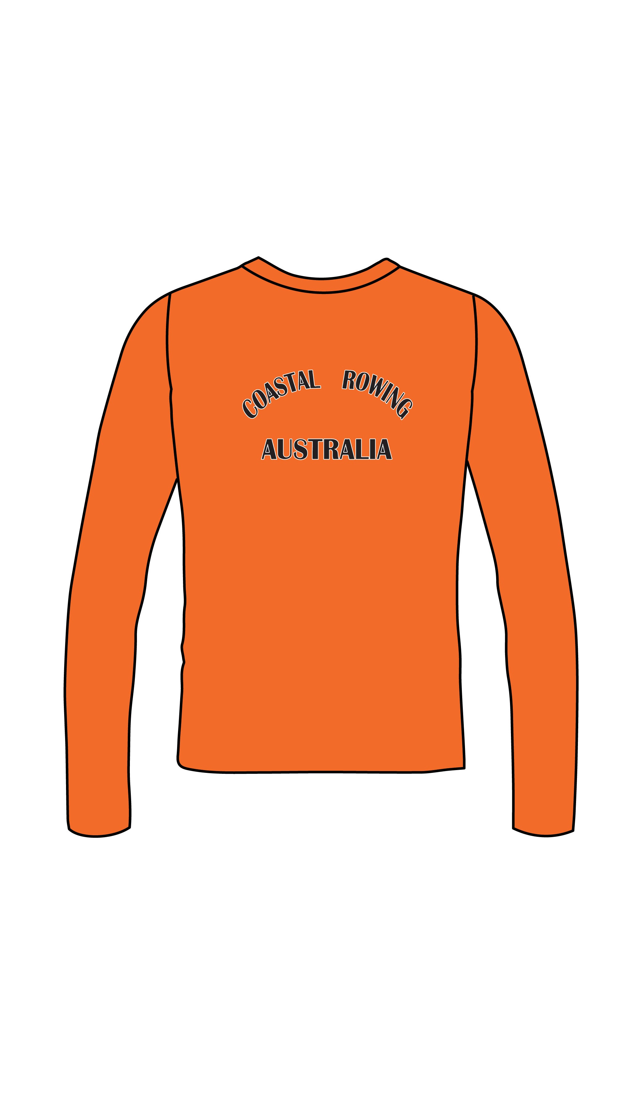 COASTAL ROWING AUSTRALIA - Ladies Long Sleeve Base Layer