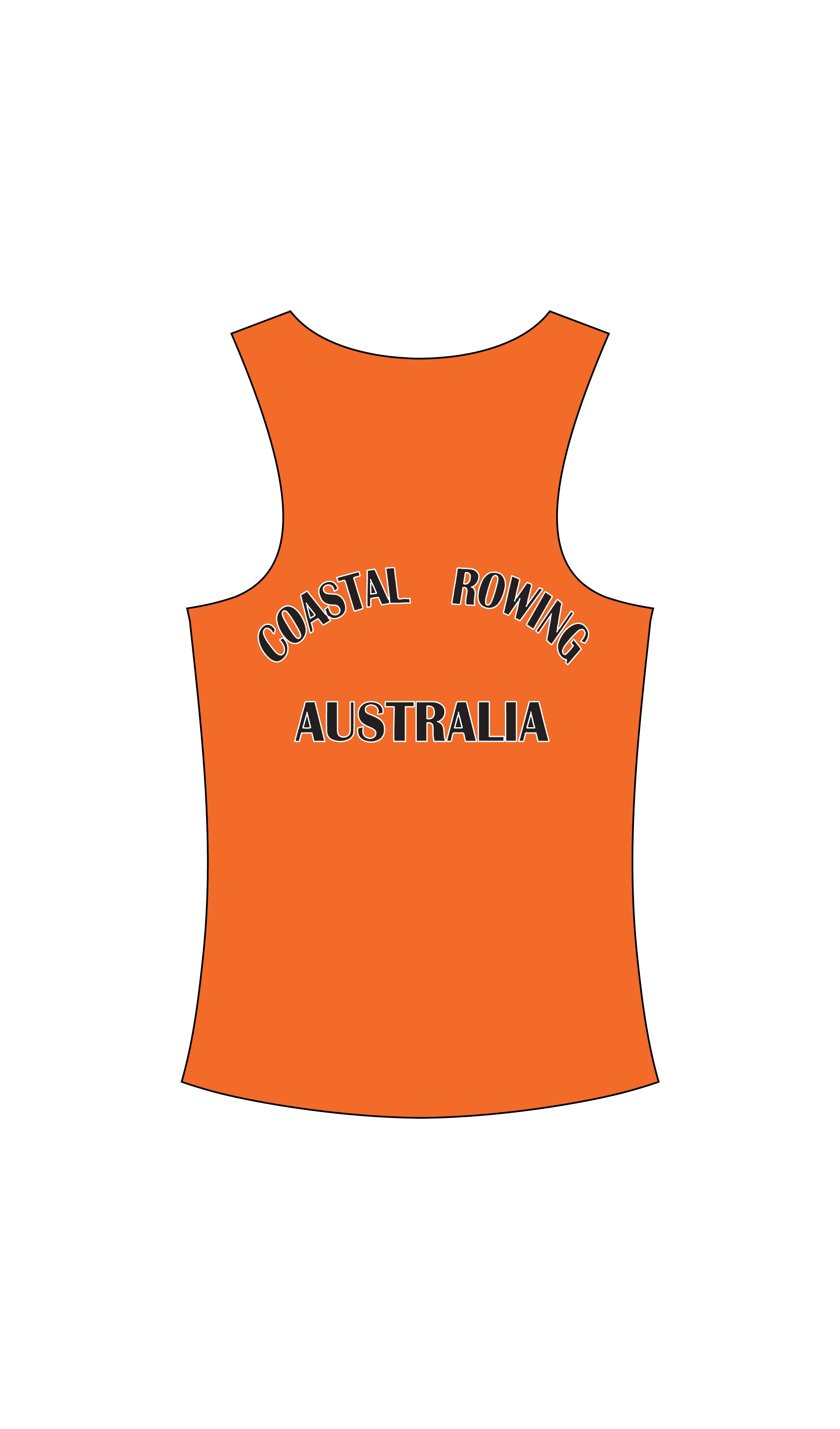 COASTAL ROWING AUSTRALIA - Ladies Singlet