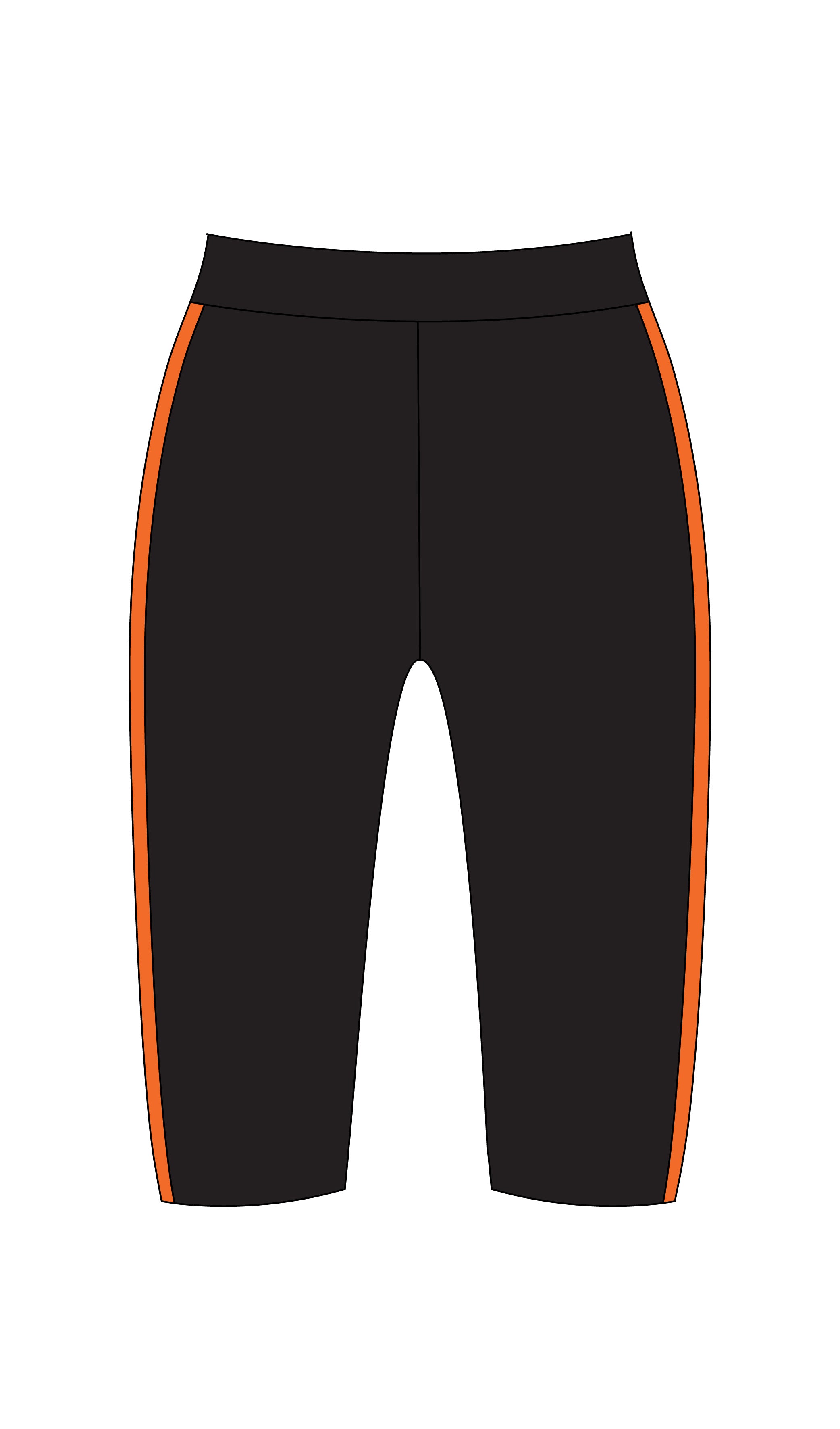 COASTAL ROWING AUSTRALIA - Ladies Capri Leggings
